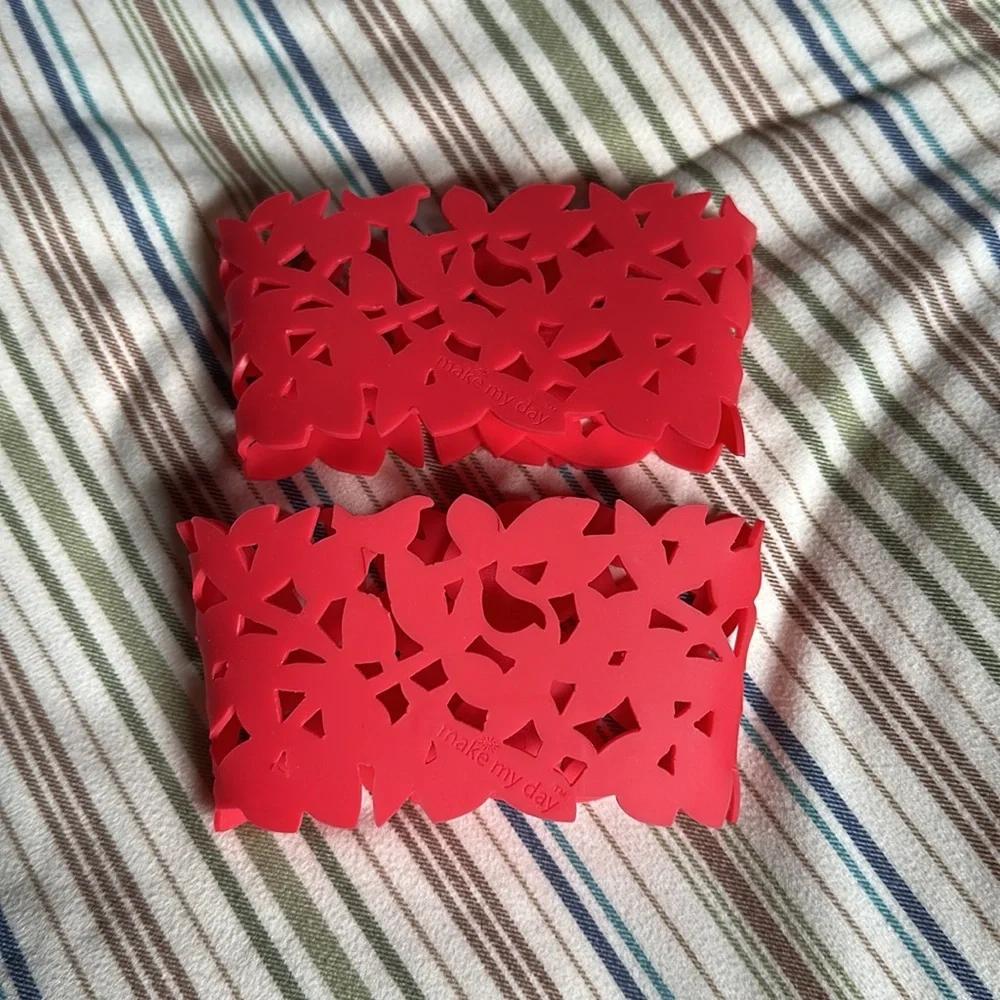 Make My Day Silicone Reusable Cup Sleeves